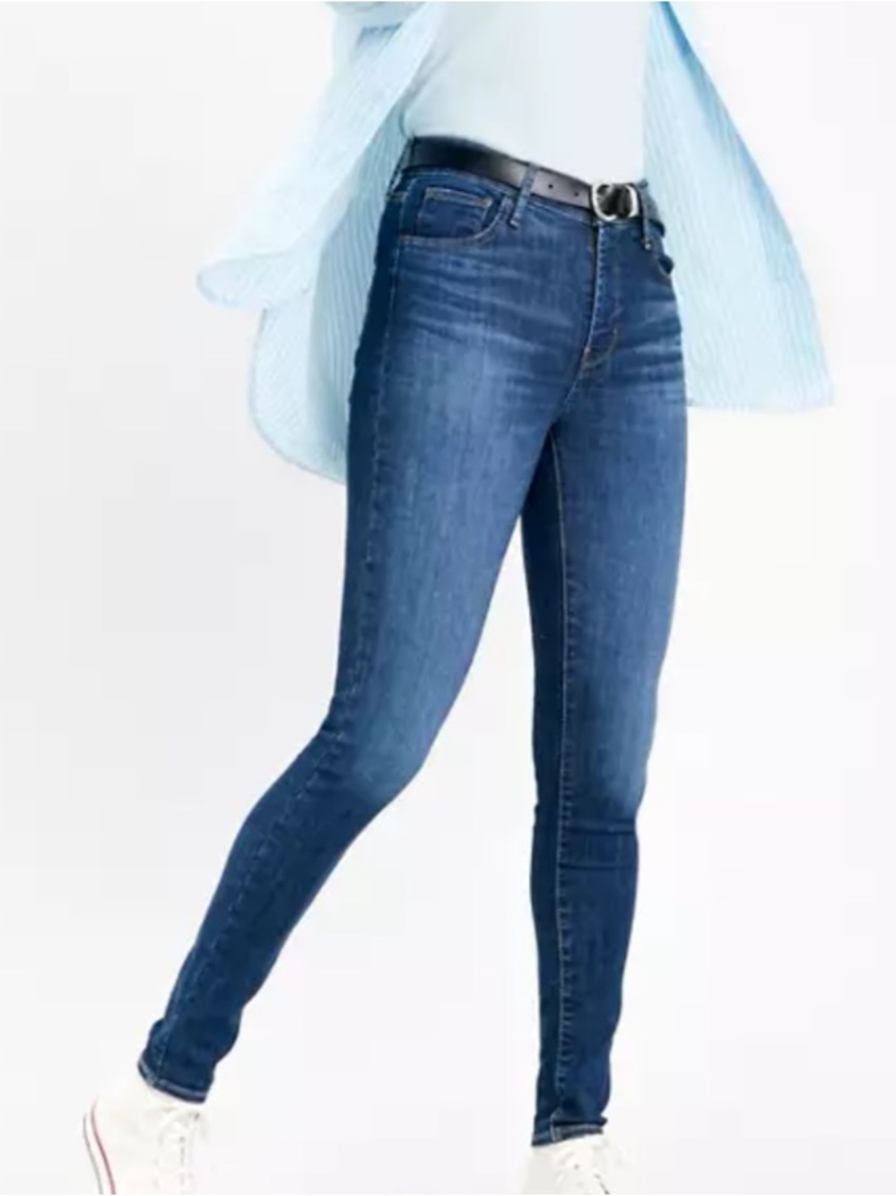 Levi’s Women 29 Dark Wash Premium Denim 720 High Rise Super Skinny Jeans
